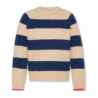 AO76 Natural Adrian Stripes Sweater