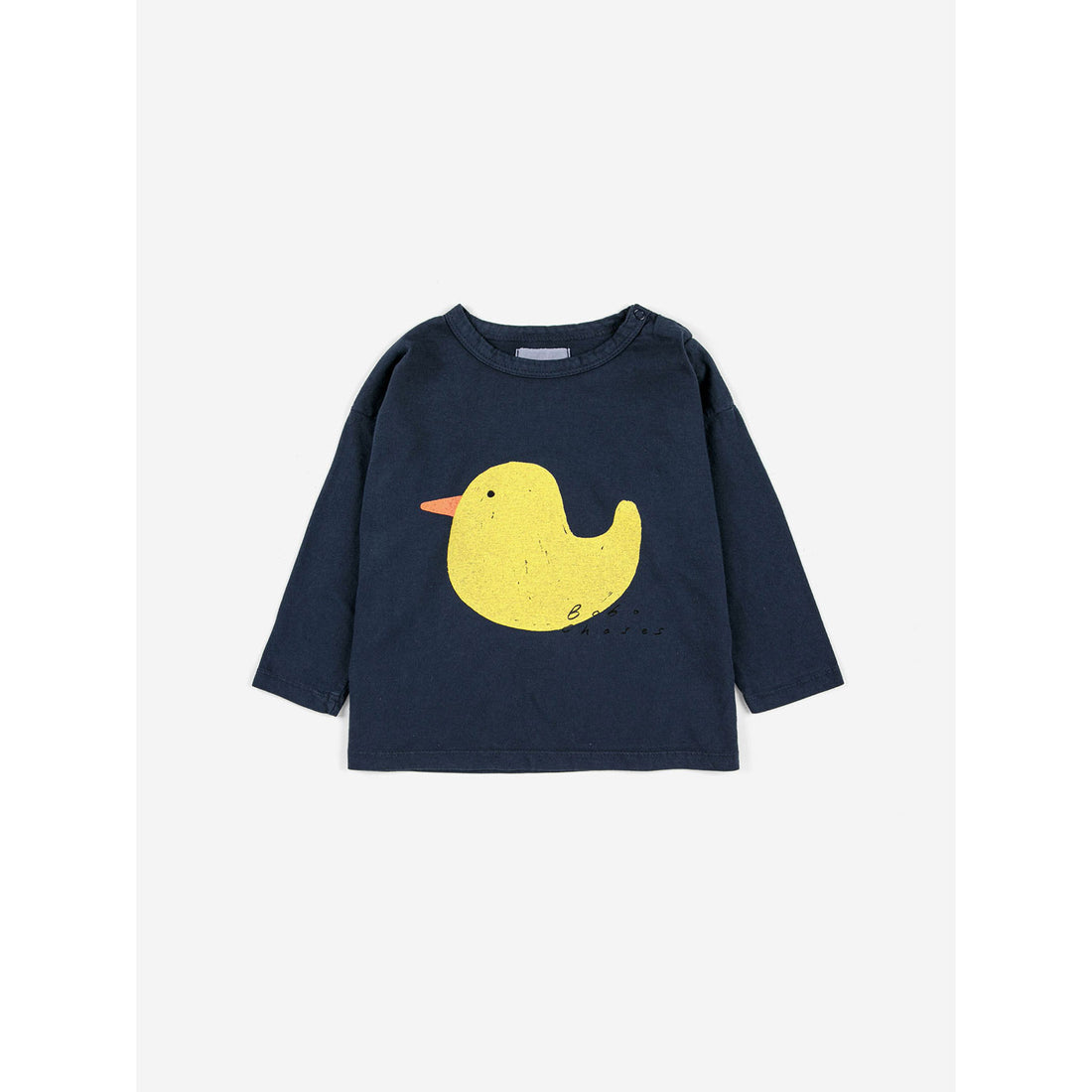 Bobo Choses Rubber Duck Long Sleeve Baby T-Shirt