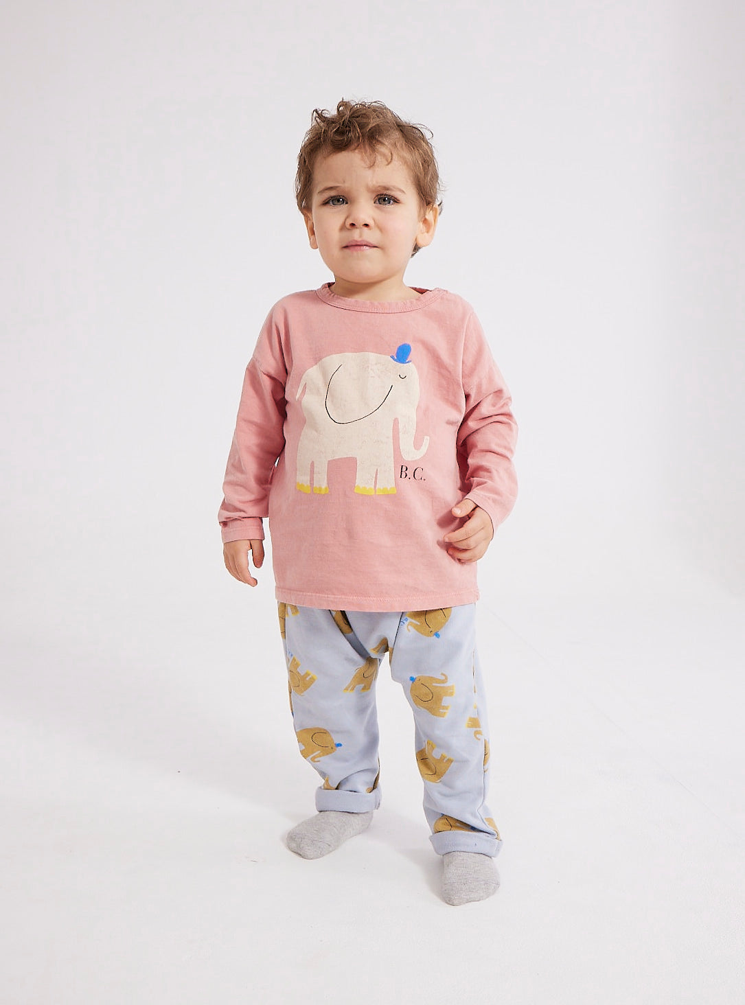 Bobo Choses The Elephant Long Sleeve Baby T-Shirt