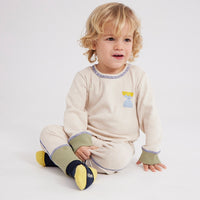 Bobo Choses Funny Blue Friend Baby T-Shirt