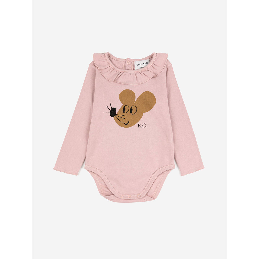 Bobo Choses Mouse Ruffle Collar Body