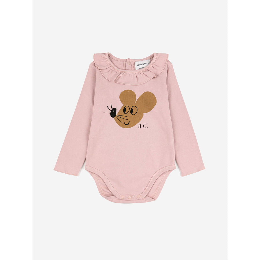Bobo Choses Mouse Ruffle Collar Body