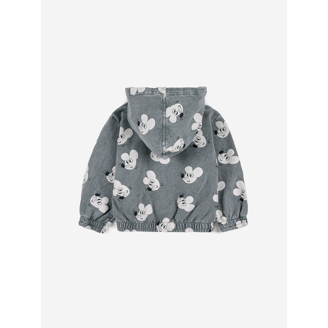 Bobo Choses Mouse All Over Zipped Baby Hoodie