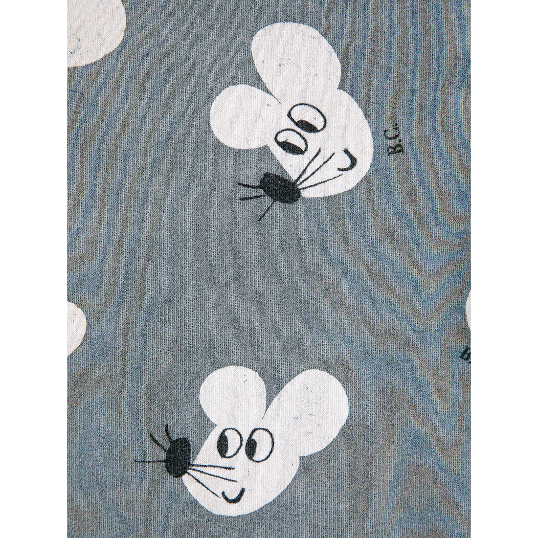 Bobo Choses Mouse All Over Zipped Baby Hoodie