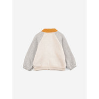 Bobo Choses Color Block Zipped Baby Sweatshirt
