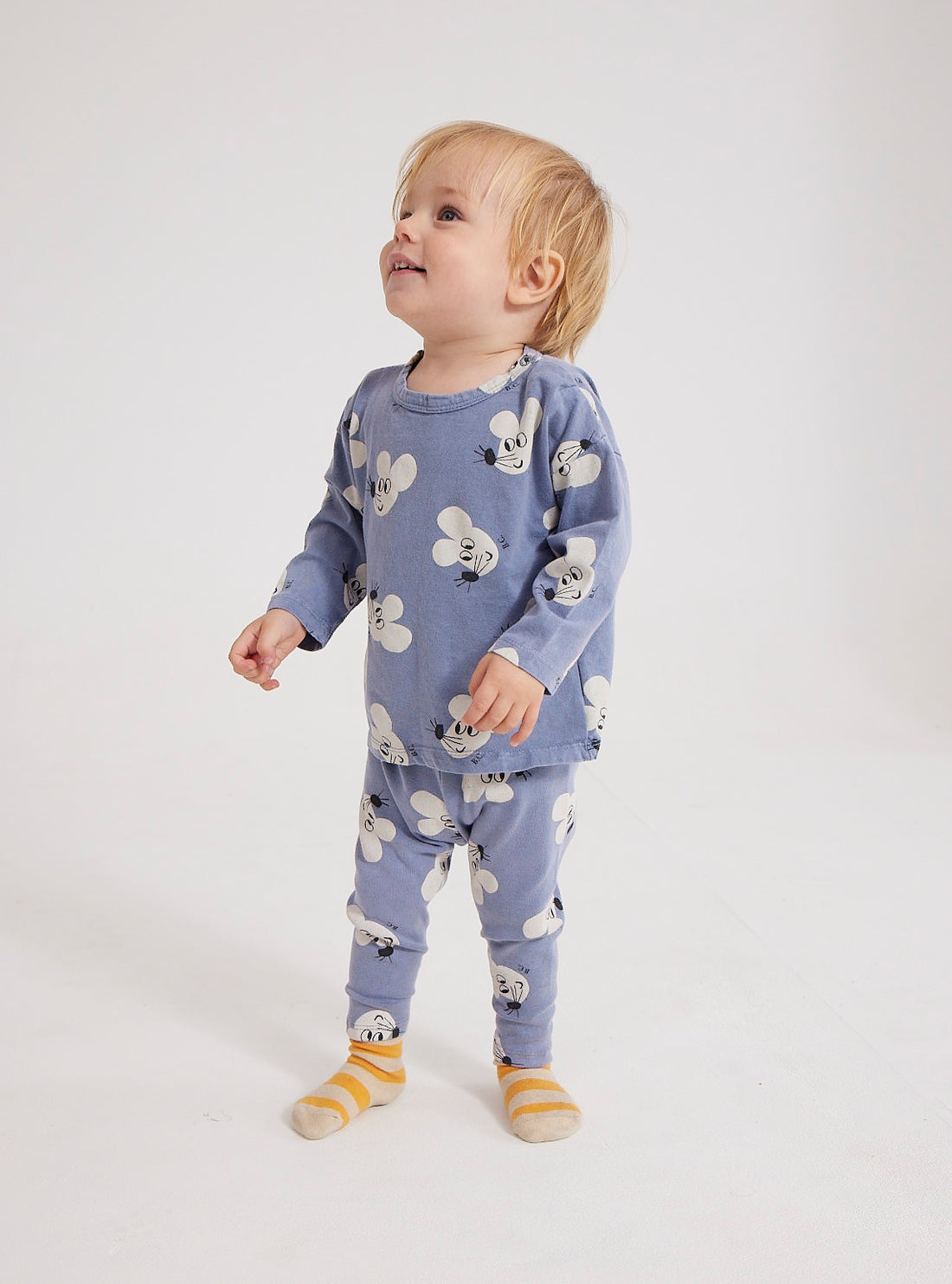 Bobo Choses Mouse All Over Baby Leggings
