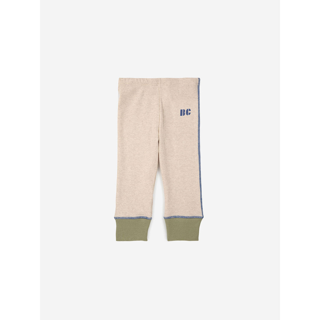 Bobo Choses Color Block Green Baby Leggings