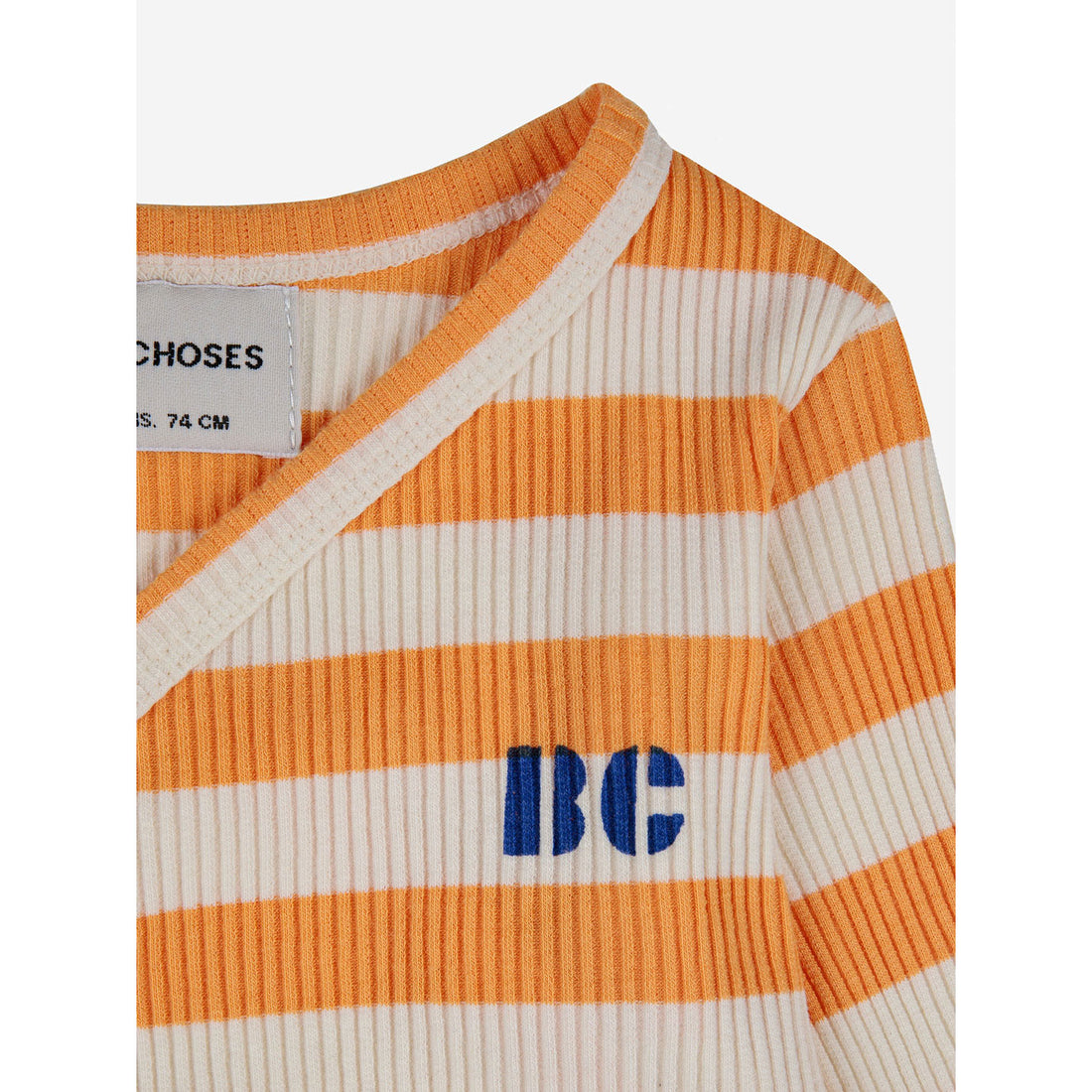 Bobo Choses Yellow Stripes Wrap Overall