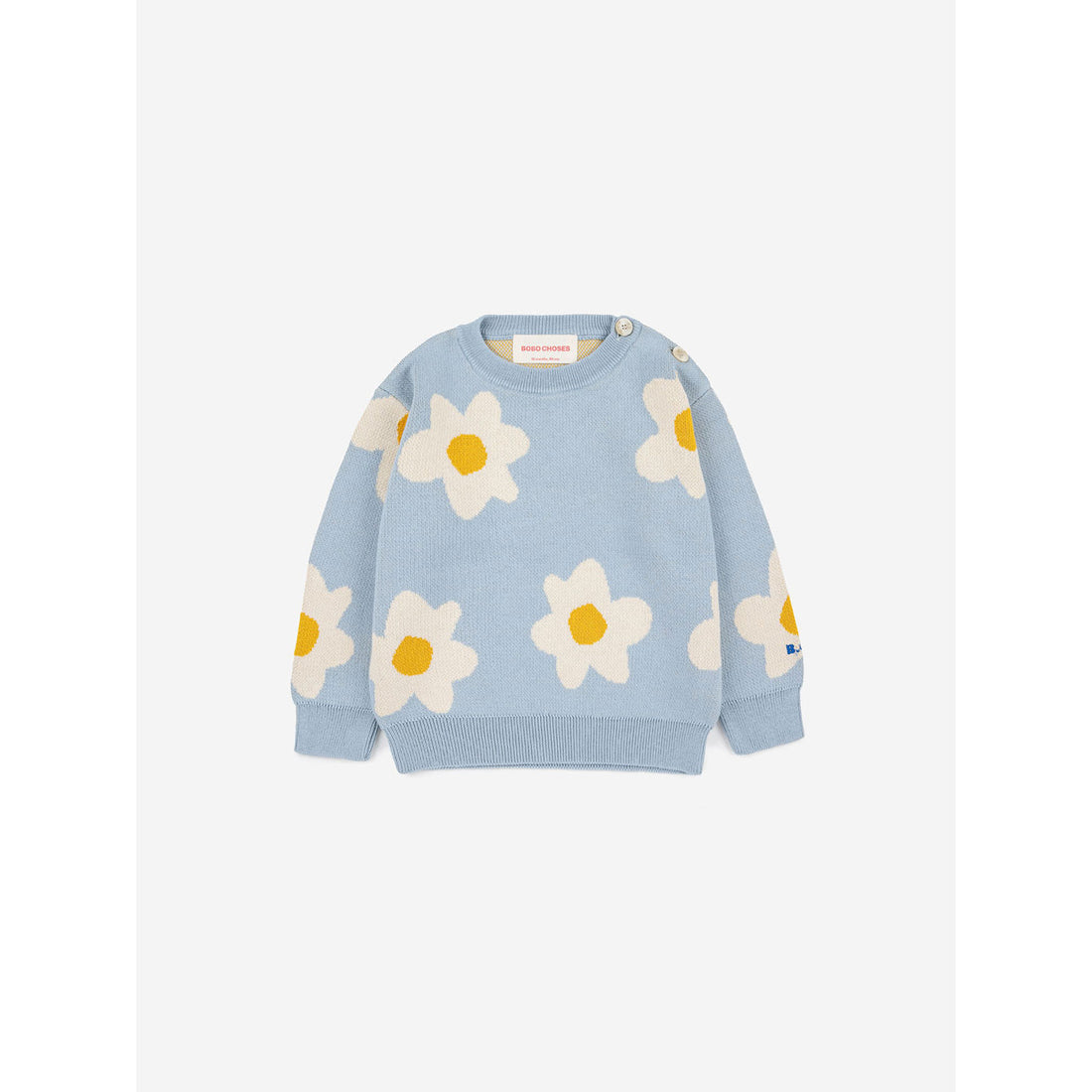 Bobo Choses Big Flower All Over Baby Jumper