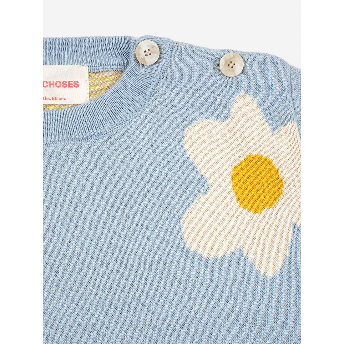 Bobo Choses Big Flower All Over Baby Jumper