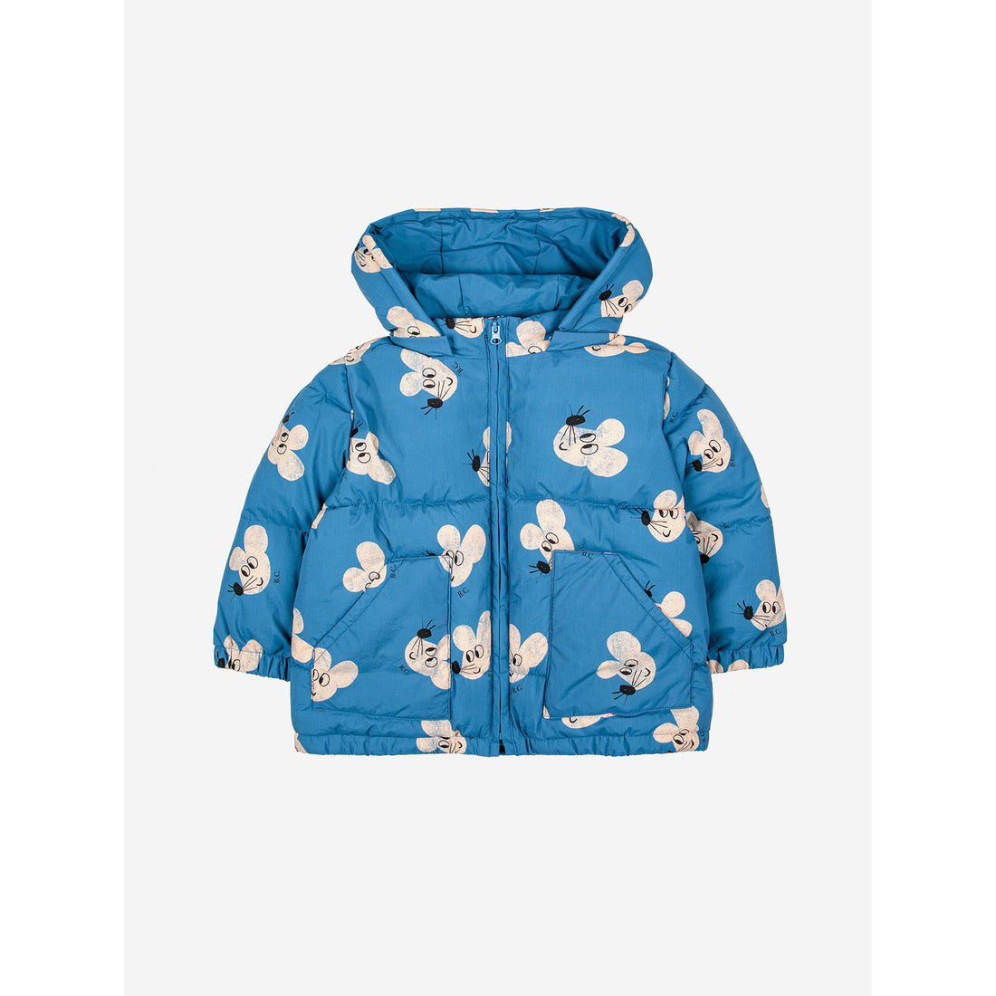 Bobo Choses Mouse All Over Hooded Baby Anorak