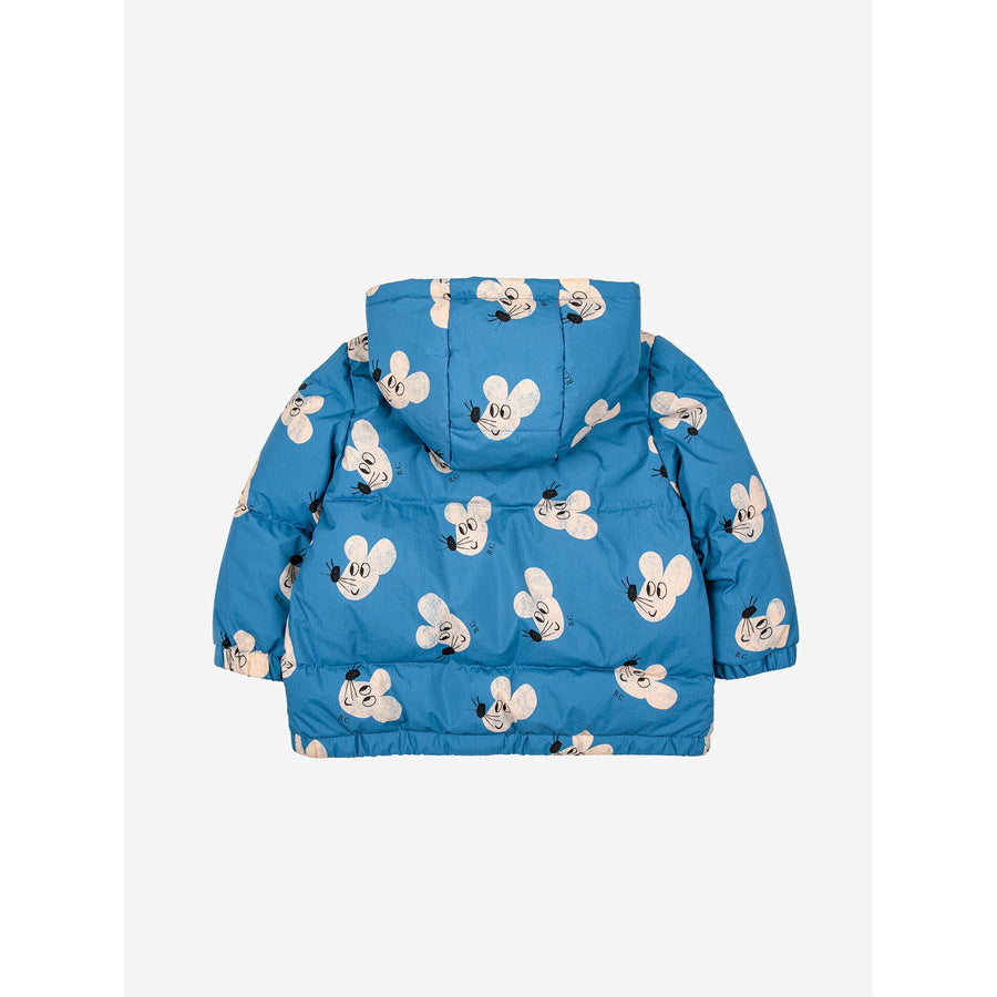 Bobo Choses Mouse All Over Hooded Baby Anorak