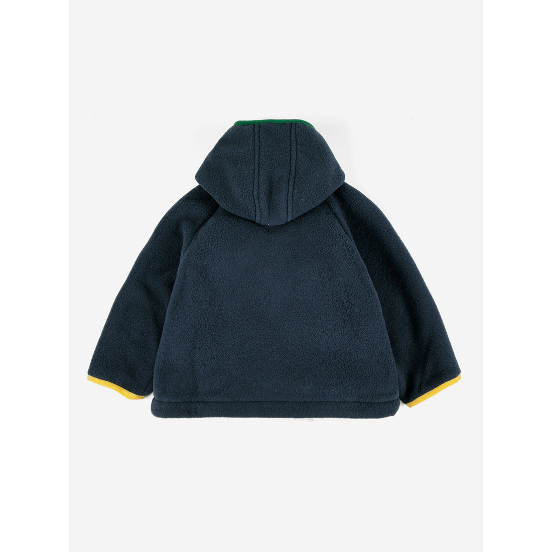 Bobo Choses Color Block Polar Hooded Baby Jacket