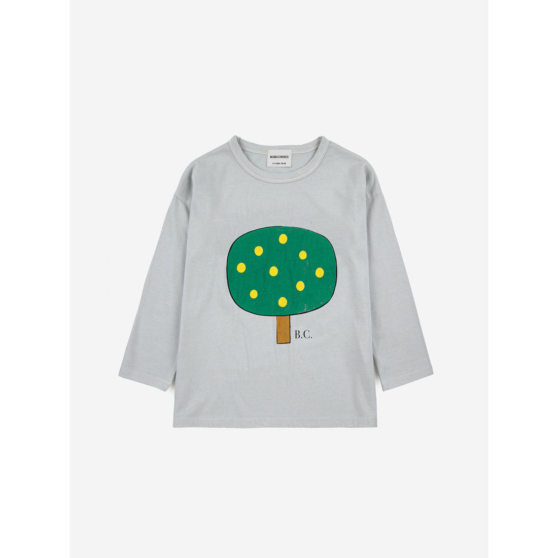 Bobo Choses Green Tree Long Sleeve T-Shirt