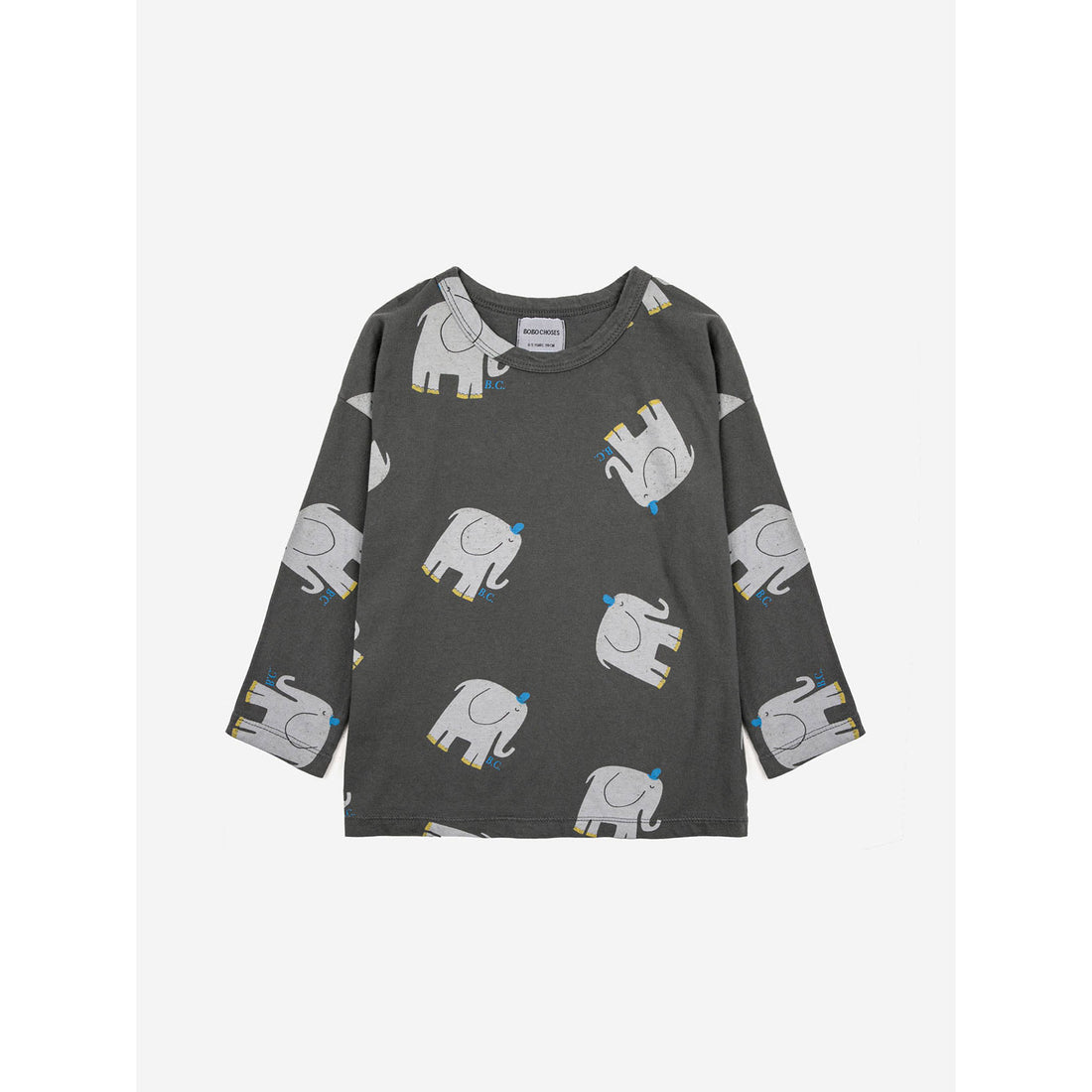 Bobo Choses The Elephant All Over Long Sleeve T-Shirt