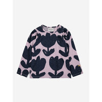 Bobo Choses Retro Flowers All Over Balloon Sleeve T-Shirt