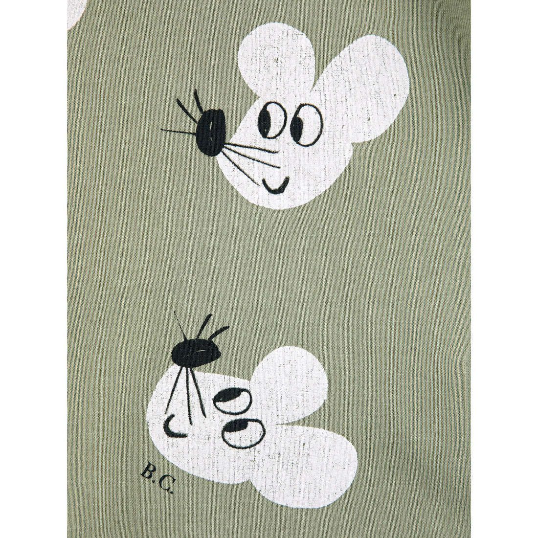 Bobo Choses Mouse All Over Turtle Neck T-Shirt
