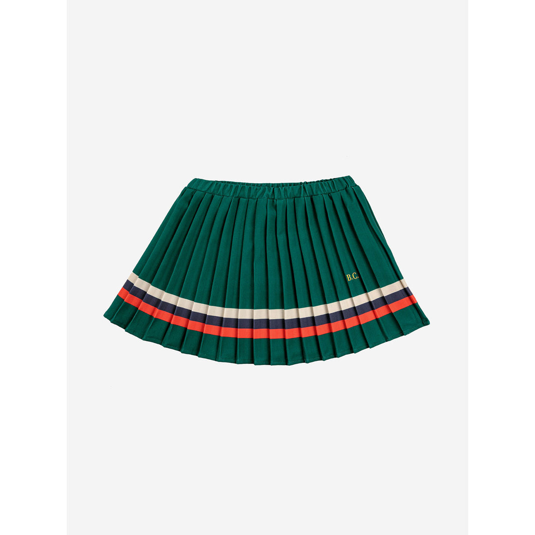 Bobo Choses Stripes Pleated Woven Skirt