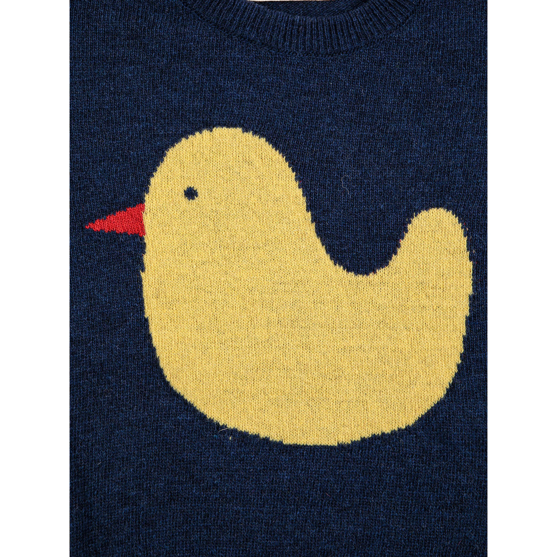 Bobo Choses Rubber Duck Intarsia Jumper