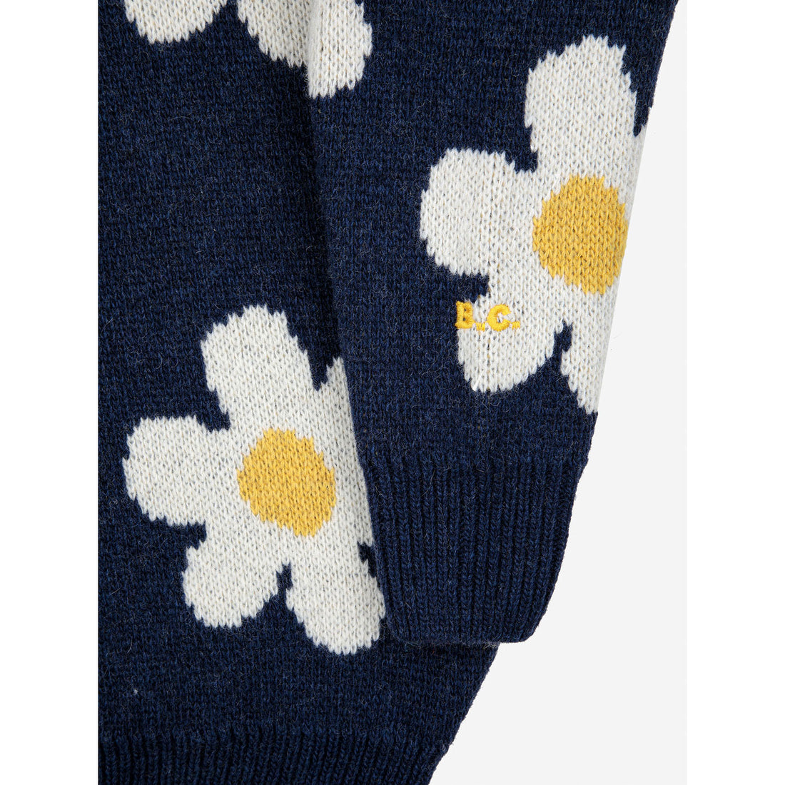 Bobo Choses Big Flower Jacquard All Over Jumper