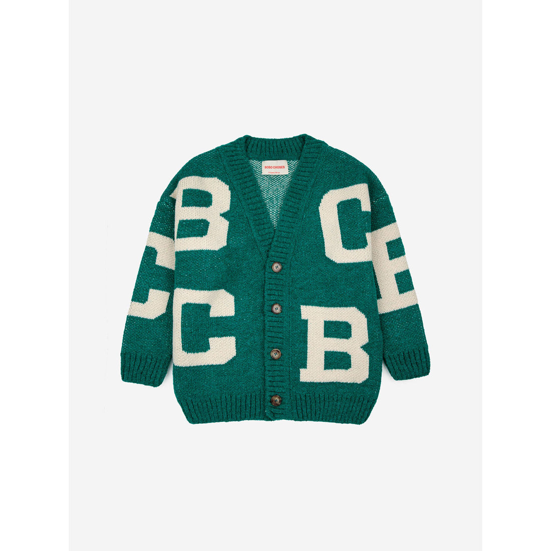 Bobo Choses B.C All Over Jacquard Cardigan