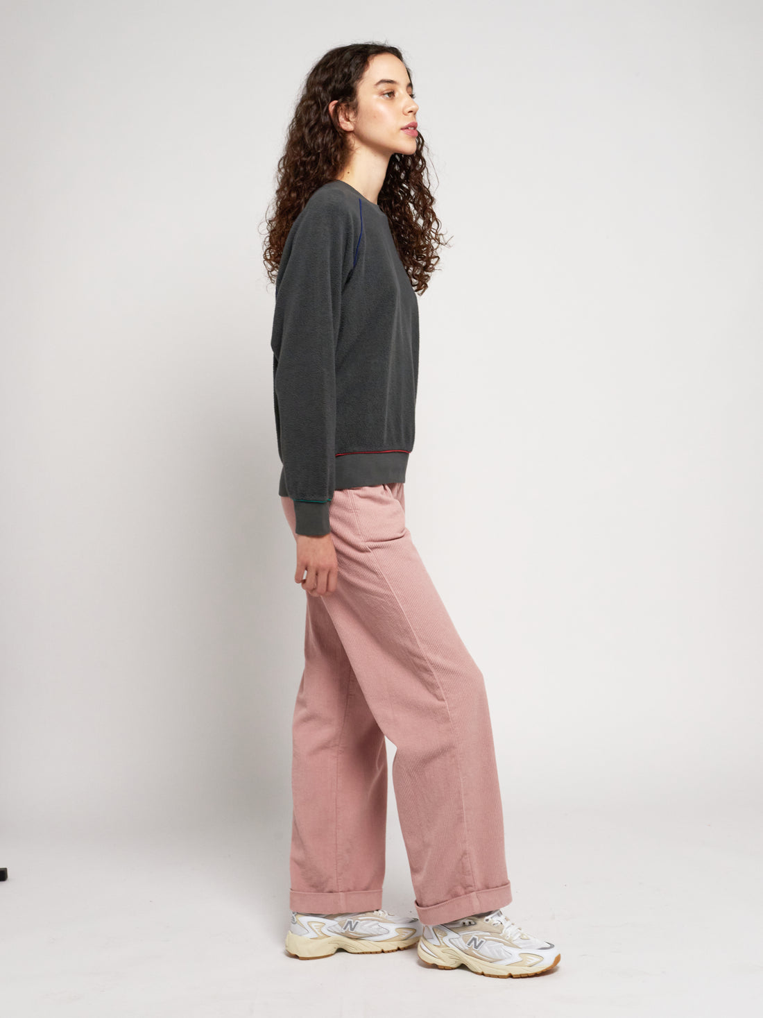 Bobo Choses Adult Color Block Piping Sweatshirt
