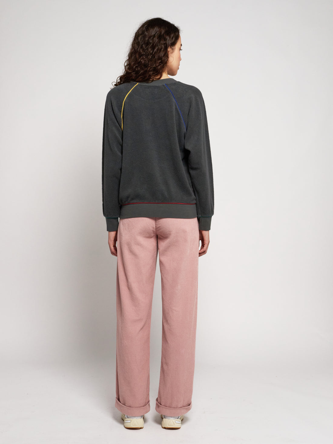 Bobo Choses Adult Color Block Piping Sweatshirt