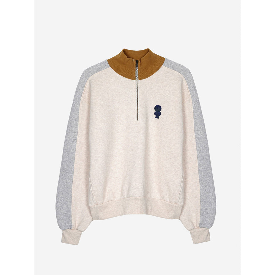 Bobo Choses Adult Color Block Zip Sweatshirt