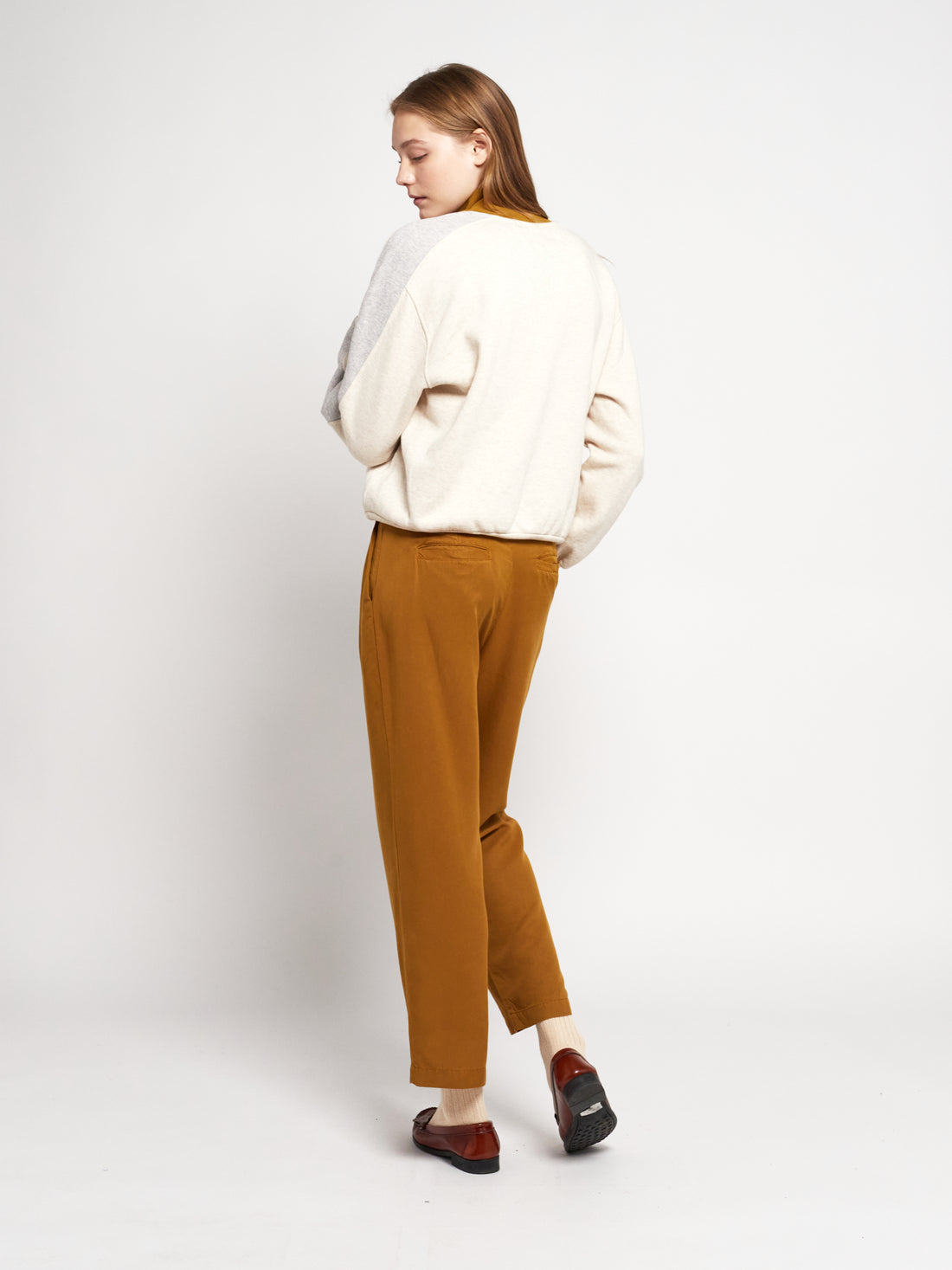 Bobo Choses Adult Color Block Zip Sweatshirt