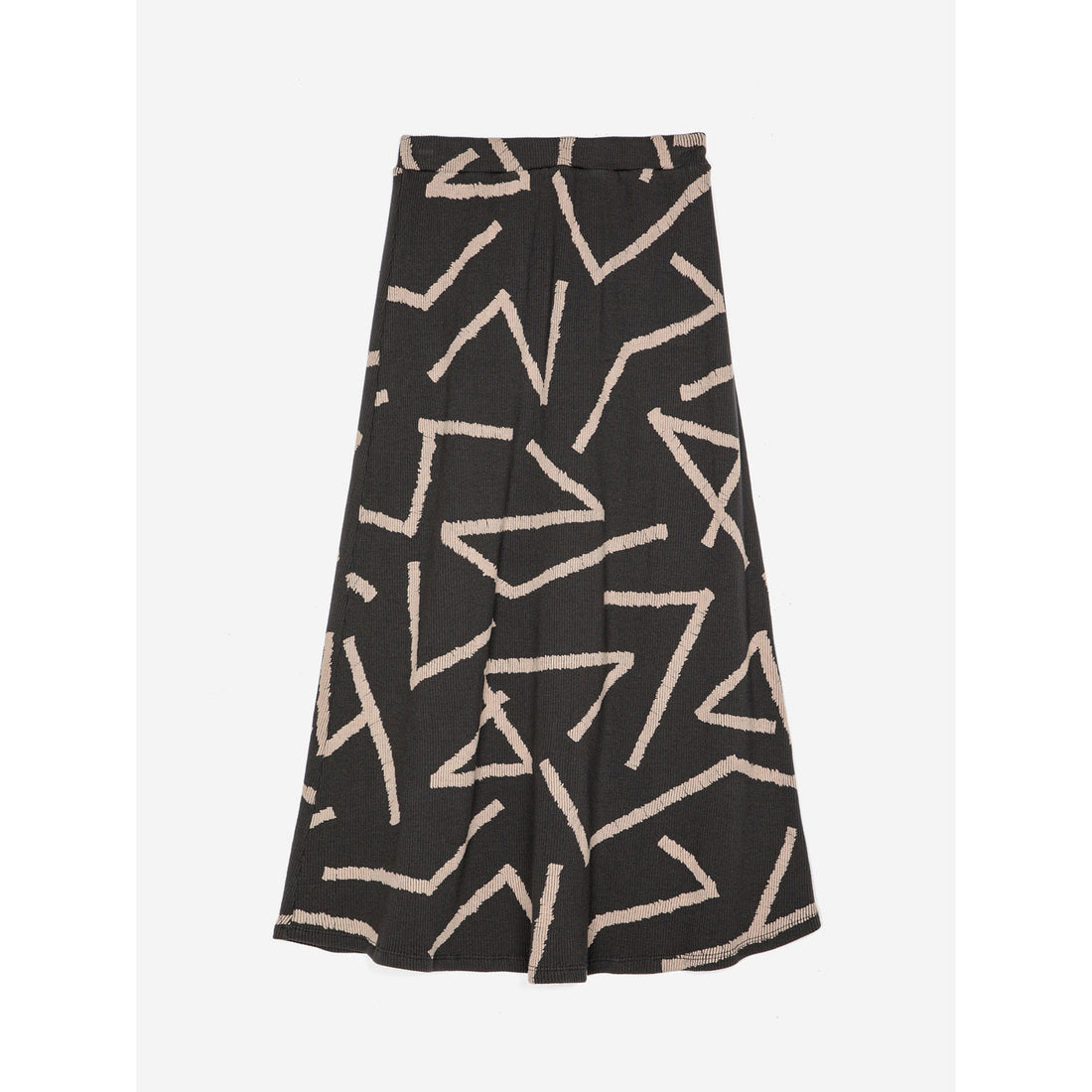 Bobo Choses Adult Lines All Over Flared Skirt
