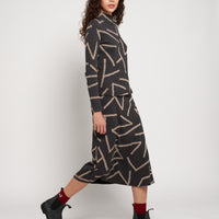 Bobo Choses Adult Lines All Over Flared Skirt