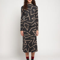 Bobo Choses Adult Lines All Over Flared Skirt