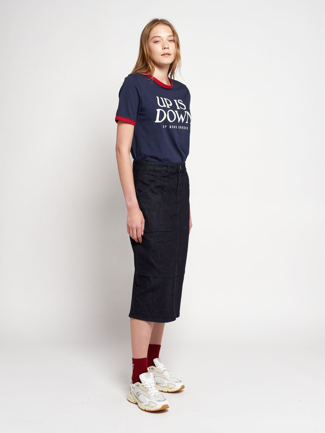 Bobo Choses Adult Pencil Denim Skirt