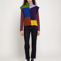 Bobo Choses Adult Color Block Intarsia Vest