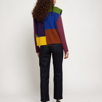 Bobo Choses Adult Color Block Intarsia Vest