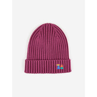 Bobo Choses Funny Friends Purple Beanie