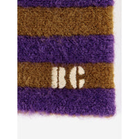 Bobo Choses Striped Knitted Khaki Headband