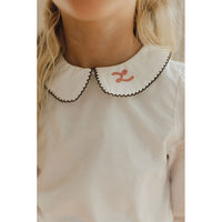 L by Ladida Cream Embroider Blouse