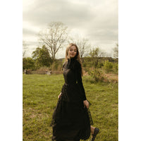 A4 Black Lace Jumper