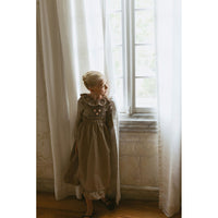 L by Ladida Taupe Ruffle Shirt