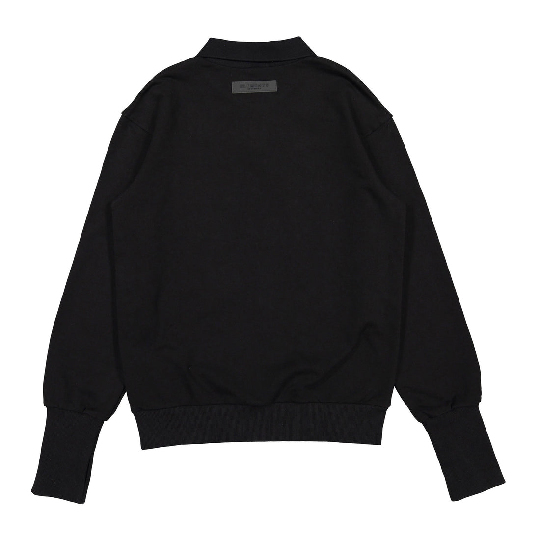 ELEMENTS Black Polo Sweatshirt