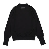 ELEMENTS Black Polo Sweatshirt