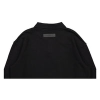 ELEMENTS Black Polo Sweatshirt