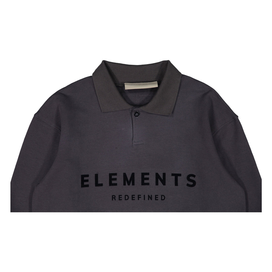 ELEMENTS Grey Polo Sweatshirt
