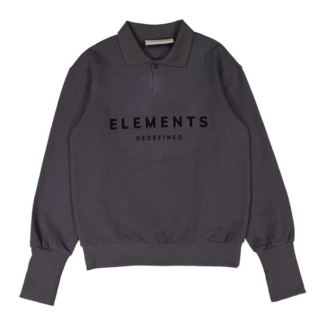 ELEMENTS Grey Polo Sweatshirt
