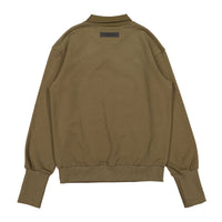 ELEMENTS Taupe Polo Sweatshirt