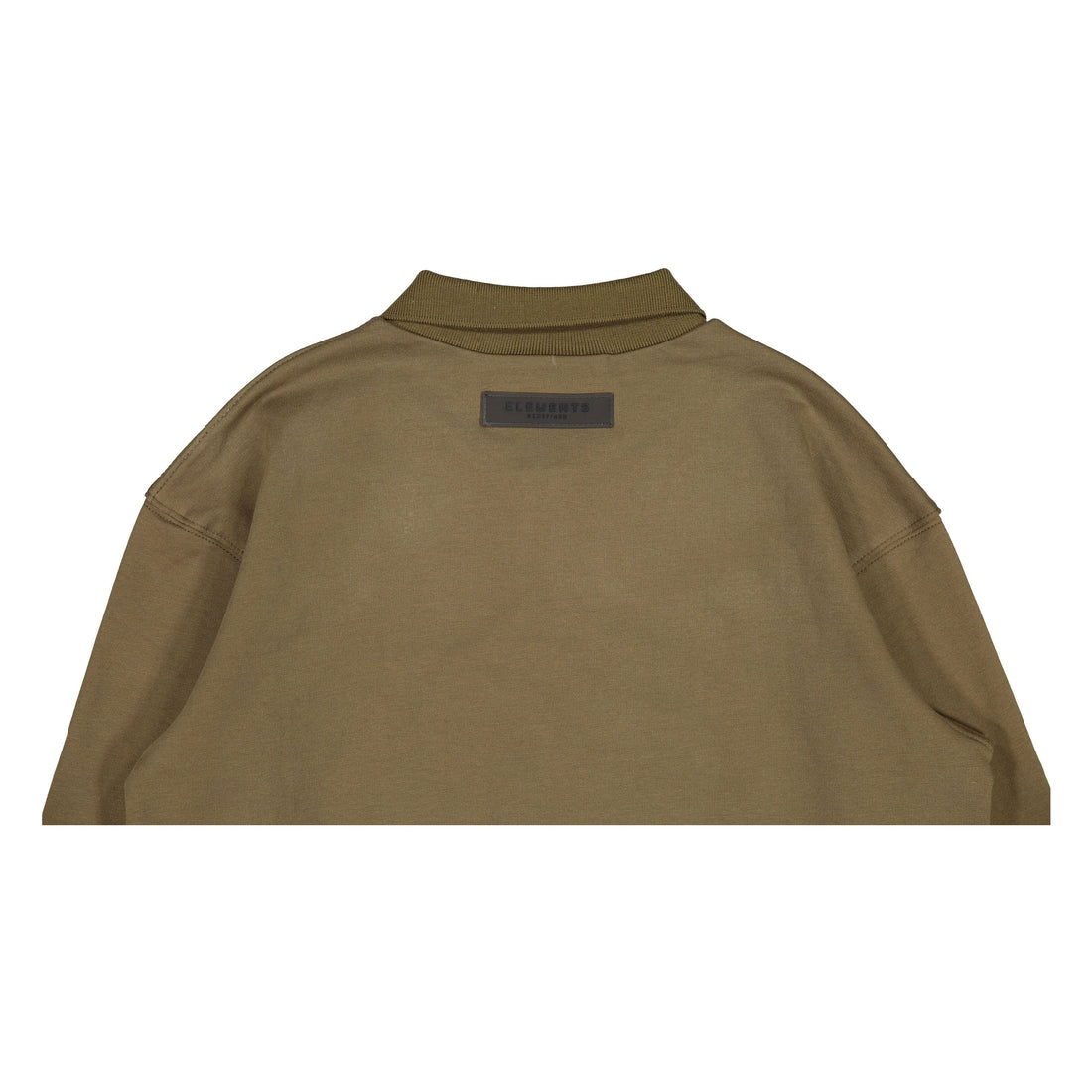 ELEMENTS Taupe Polo Sweatshirt