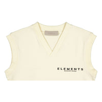 ELEMENTS Cream Vest