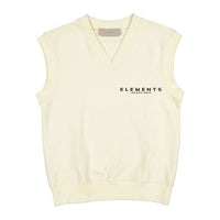 ELEMENTS Cream Vest