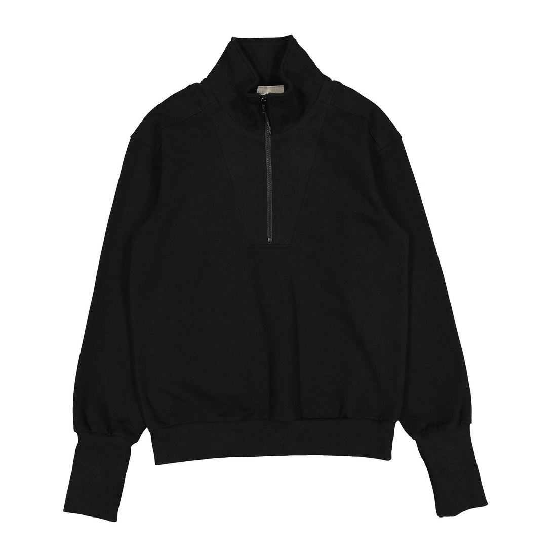 ELEMENTS Black Half Zip Sweatshirt